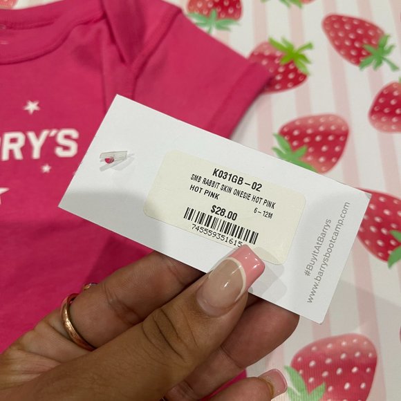 Pink Kids Bodysuit - Picture 2 of 3